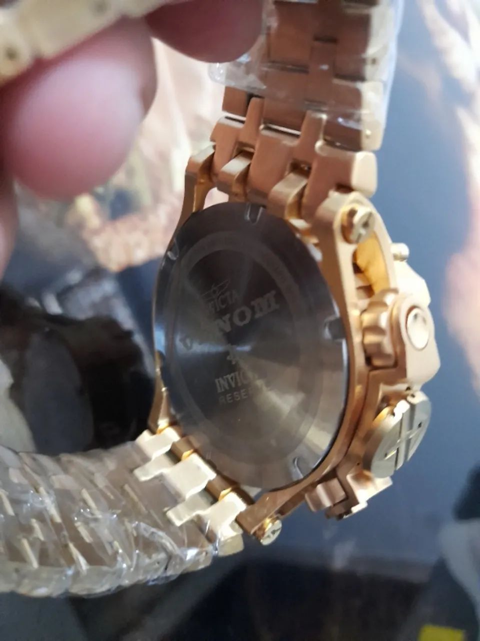 Relógio INVICTA VENOM HIBRID SKELETON MULTIFUNCIONAL - ENTREGAMOS  - Foto 4