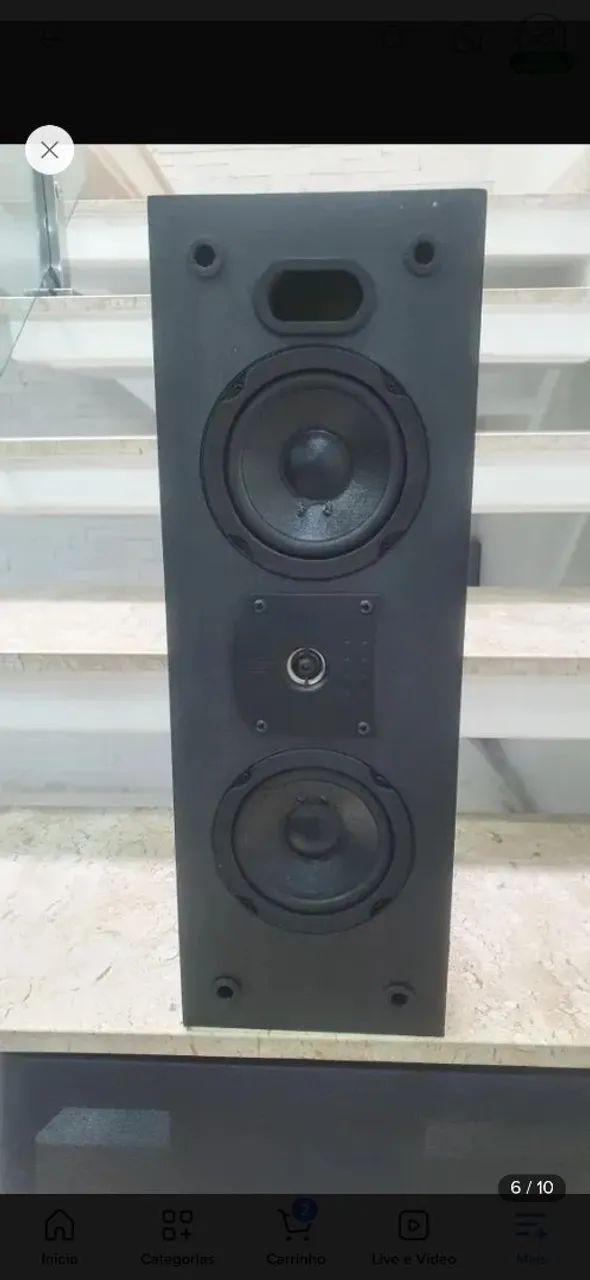 Caixa Central Jbl (Usado) - Foto 5
