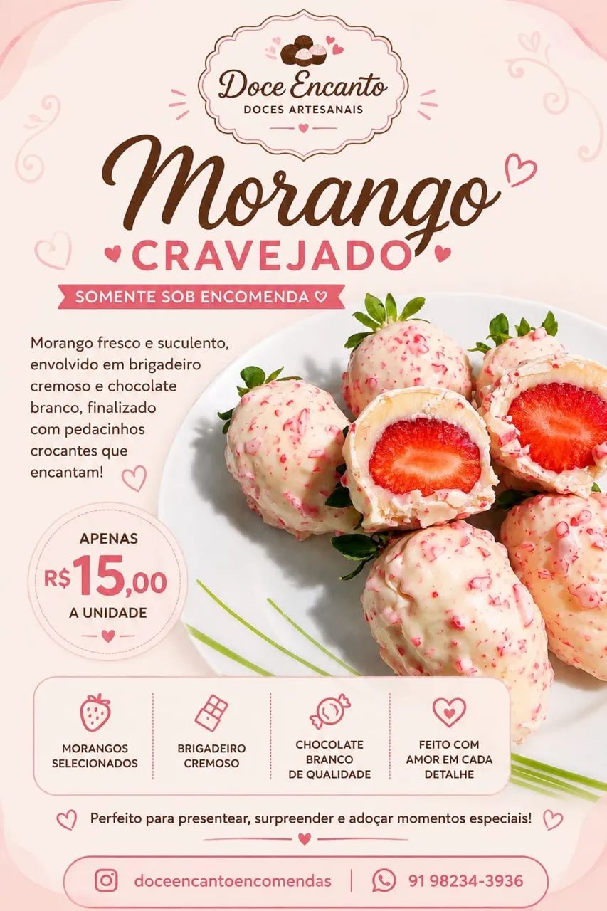 Morango do Cravejado