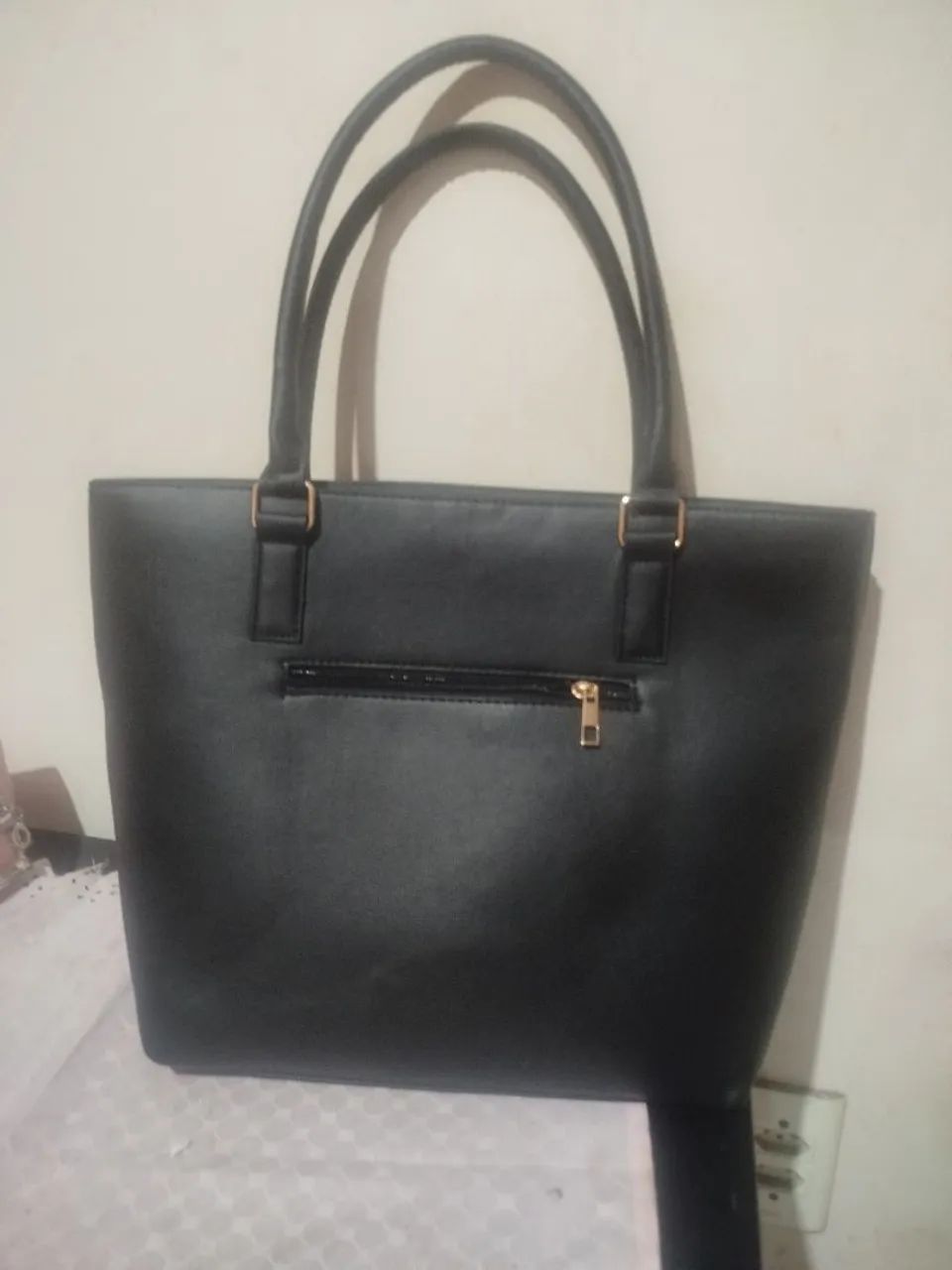 Bolsa grande preta - Foto 2