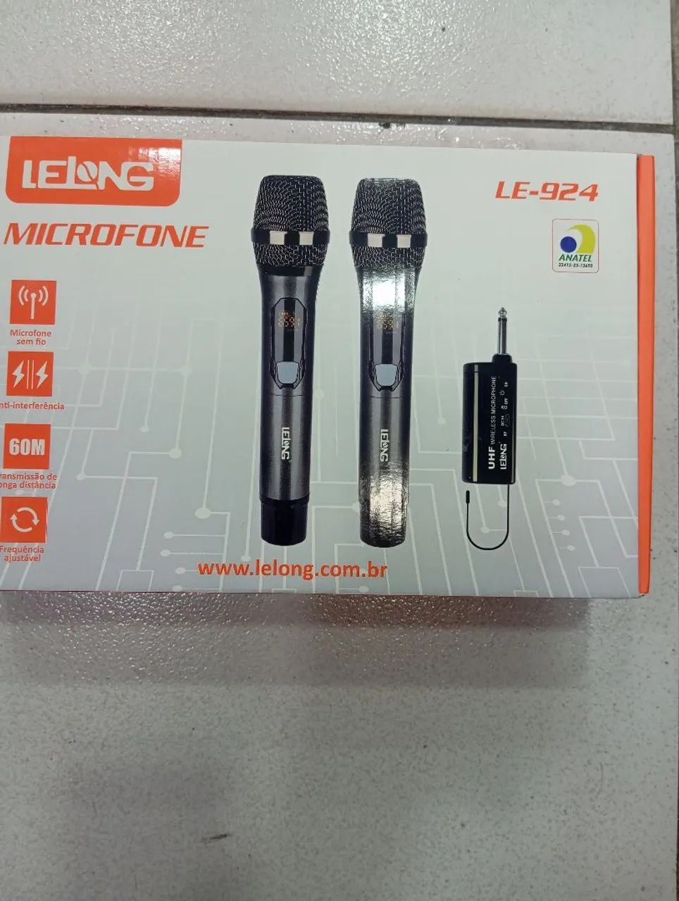 Kit 2 microfone sem fio  - Foto 2