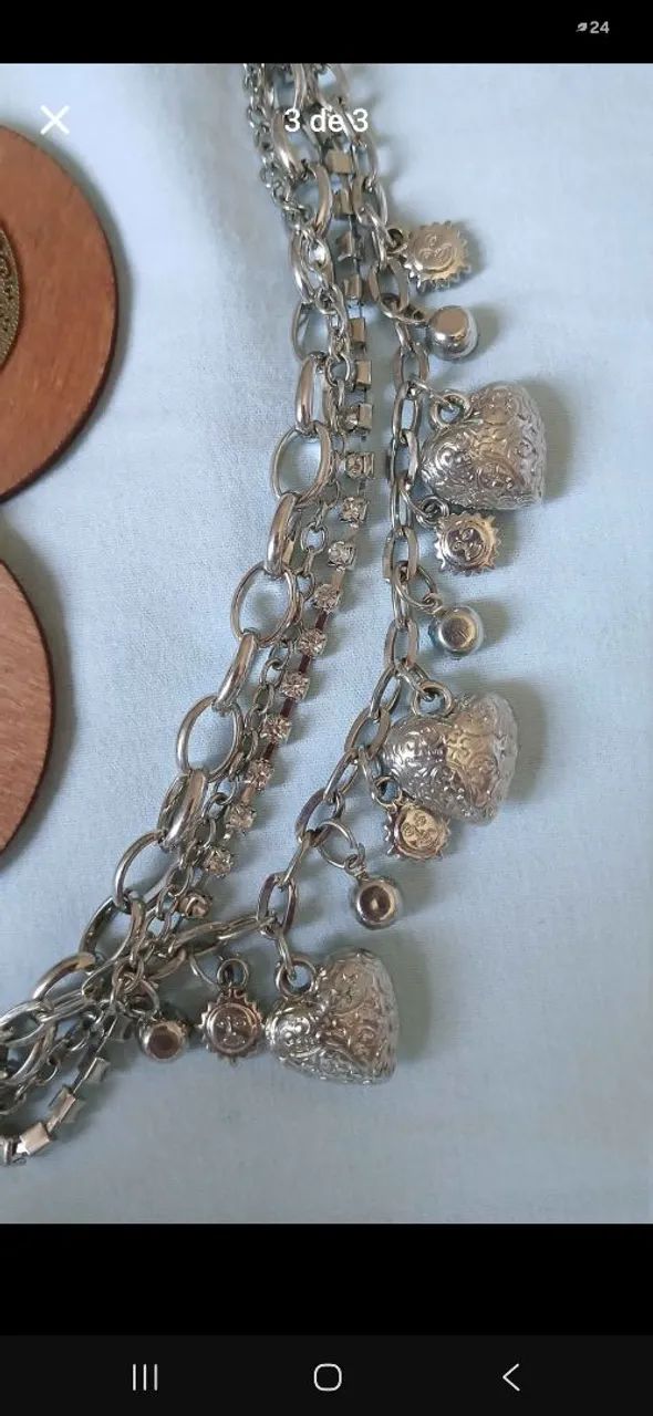 Pulseira e brinco  - Foto 2