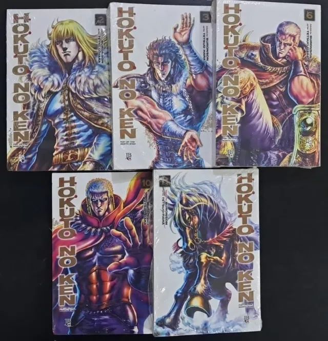 MANGÁ HOKUTO NO KEN Edições Lacradas **Favor Descrever Na Compra