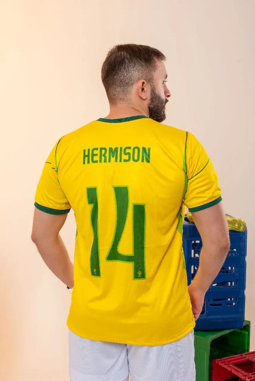 Camisa Brasil personalizada com seu nome - Foto 5