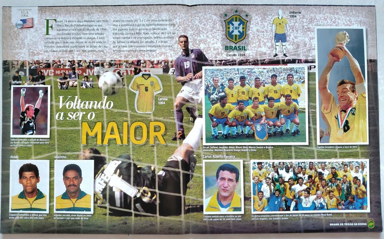Álbum Brasil de Todas as Copas - Foto 4