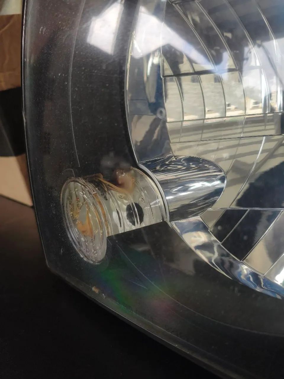 Farol Hyundai HR lado esquerdo original com detalhe - Foto 3