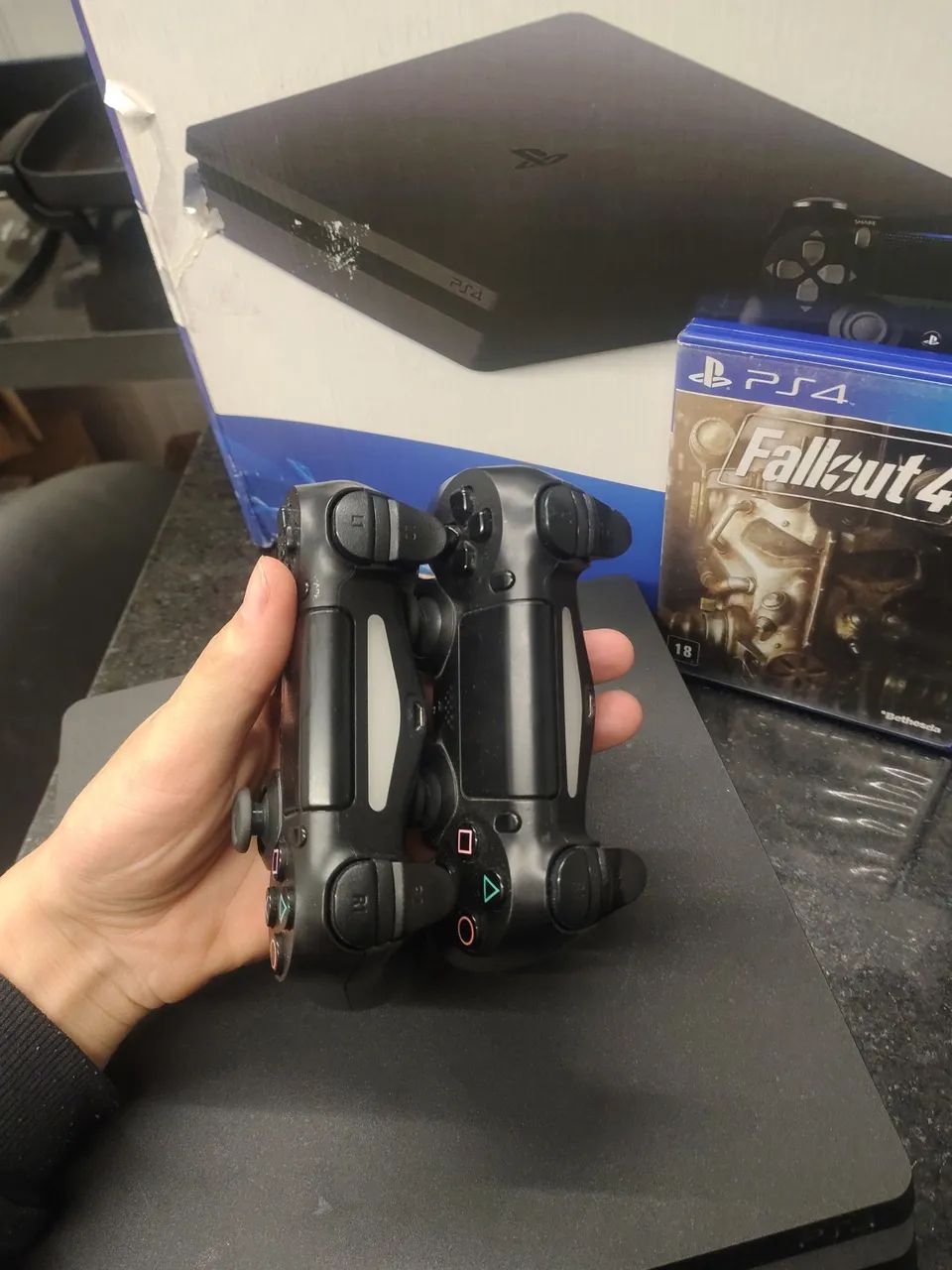 PS4 slim, pronto pra ser seu!! - Foto 3