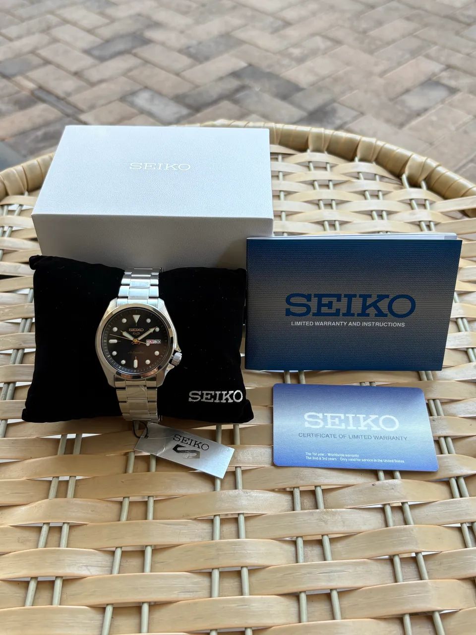 SEIKO 5 SRPE57K1 Novo - Foto 4