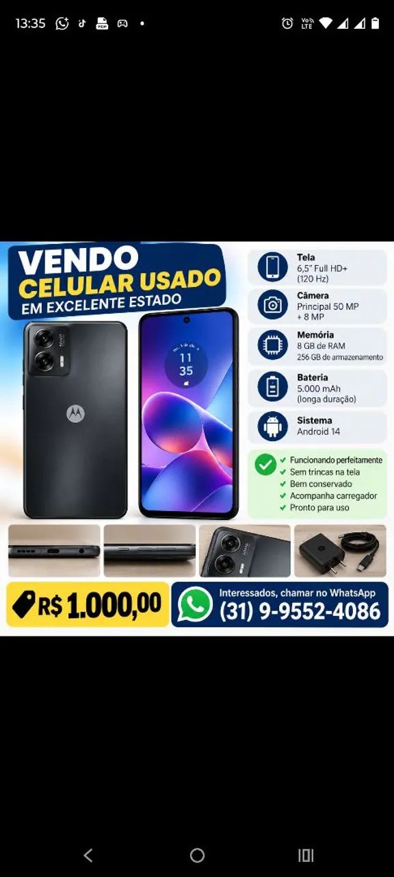 Celular Motorola G84 
