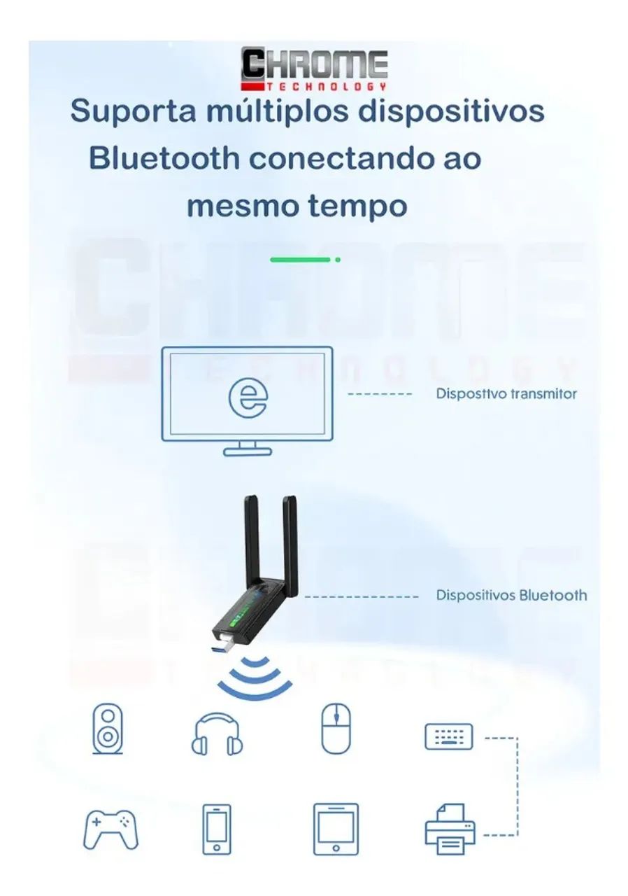 Adaptador Wi-Fi USB Dual Band Technology para e Notebook AC 1300 MBPS - Foto 3