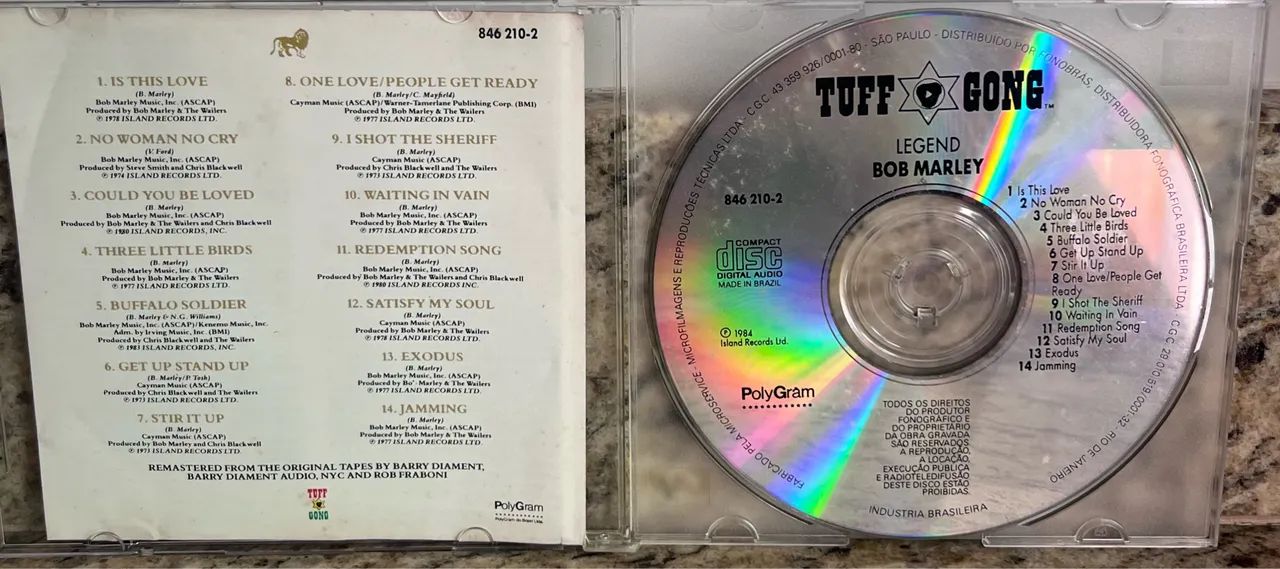 CD Bob Marley And The Wailers The Legend - Foto 2