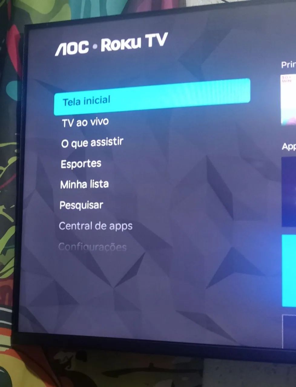 Tv AOC Roku 43 polegadas  - Foto 4