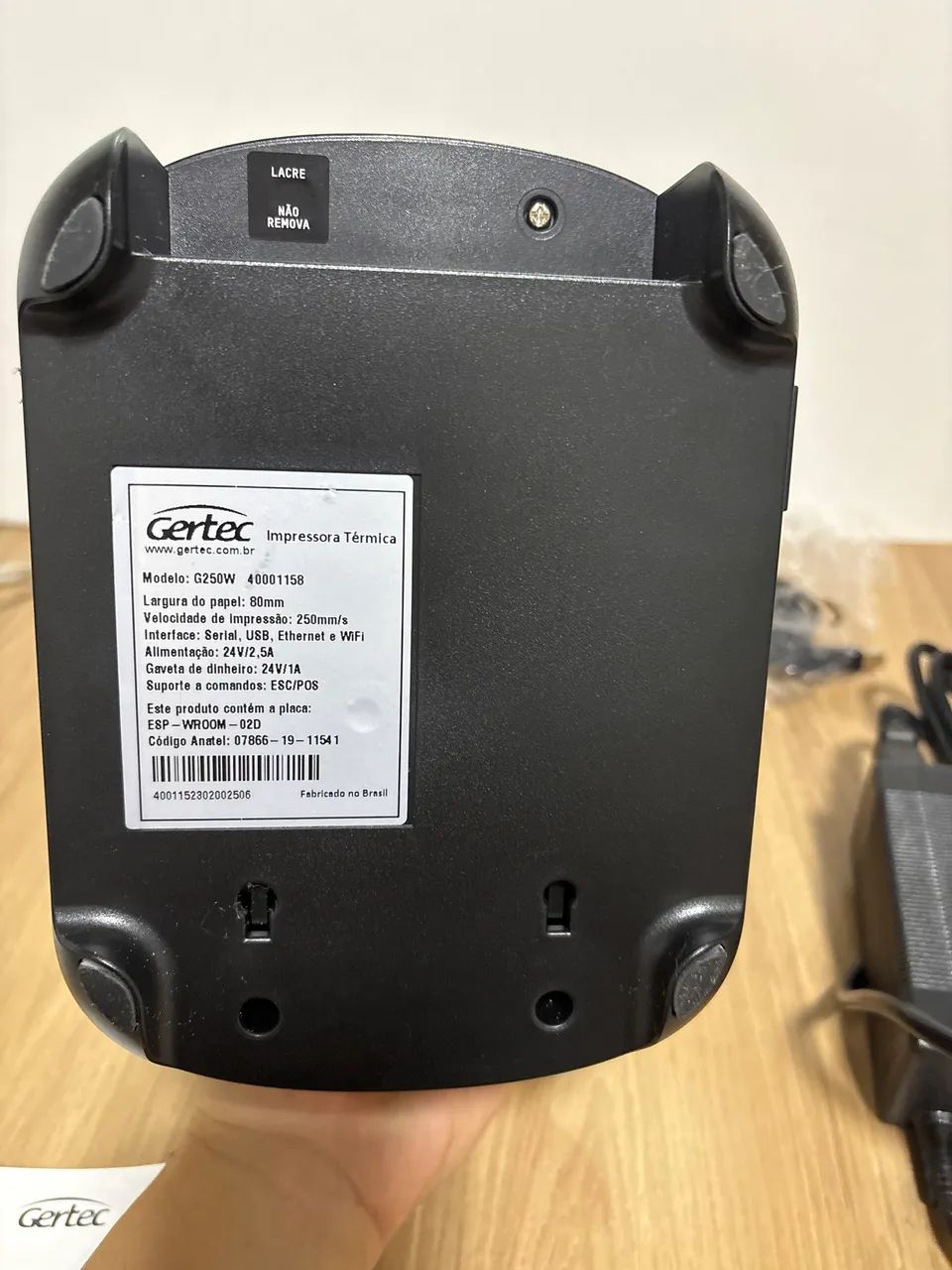 Impressora térmica Gertec G250W  - Foto 3