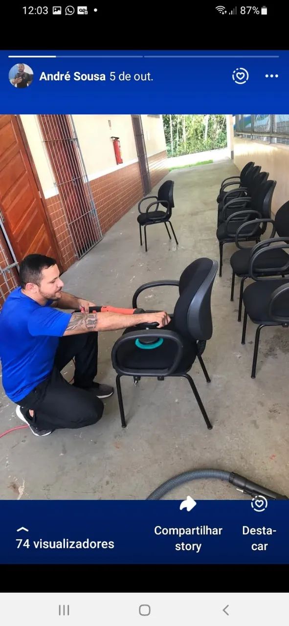 Higienização de estofados em geral  - Foto 2