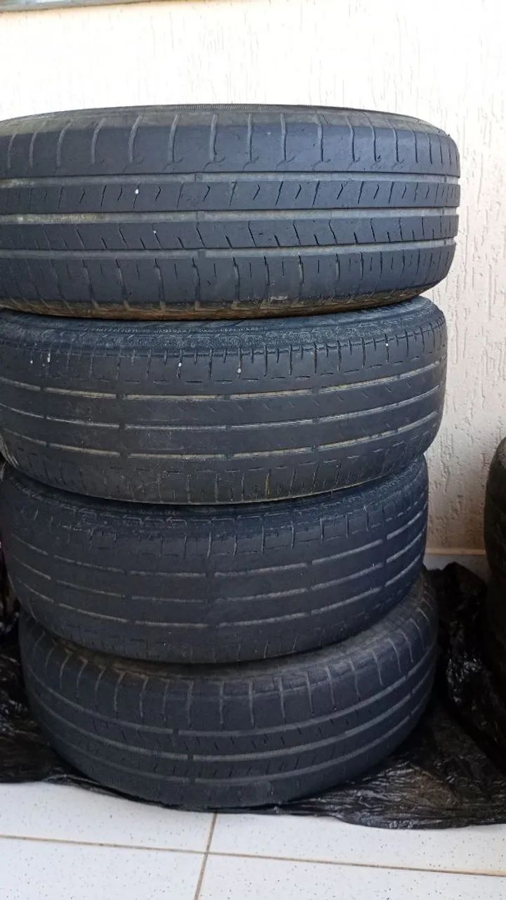 Rodas aro 15 com pneus  - Foto 3