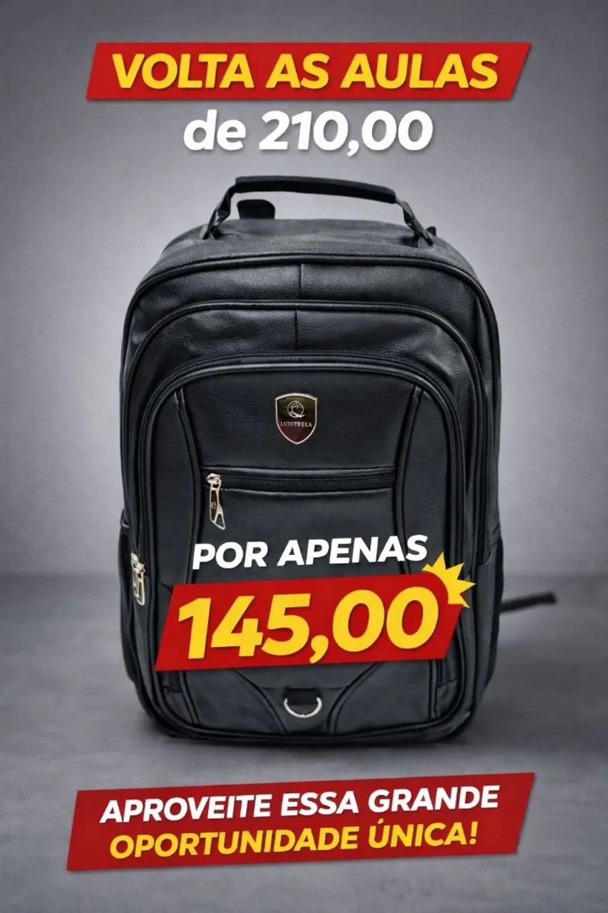 mochila couro  - Foto 2