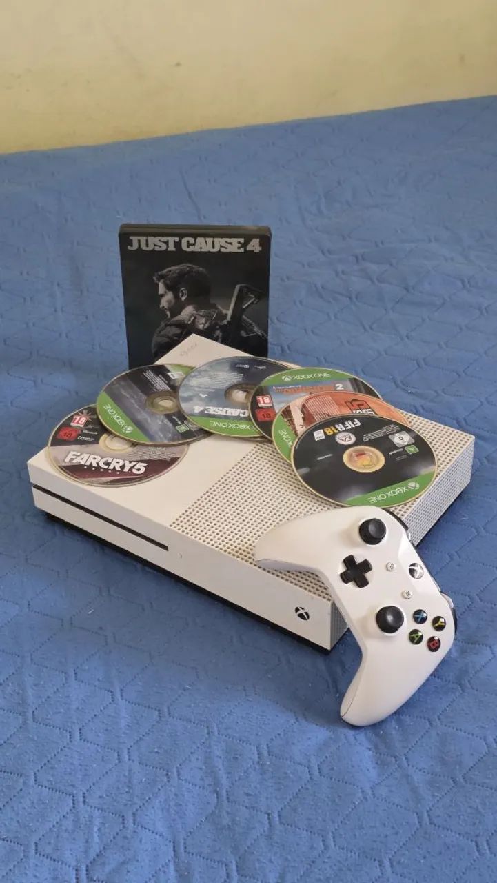 Xbox one S com.jogos - Jogos de Vídeo Game - Sobradinho, Brasília