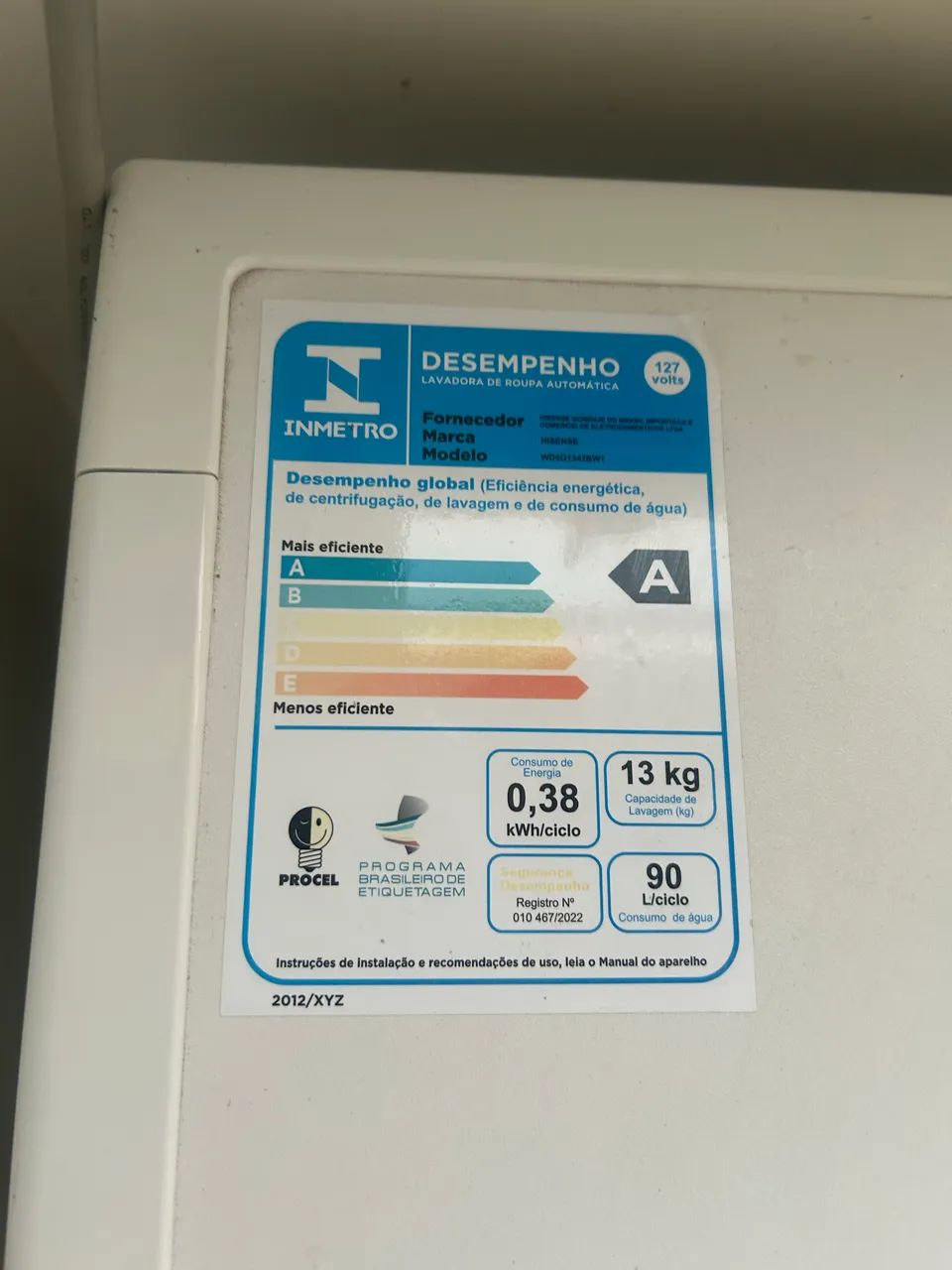 Lava e seca hisense inverter 13kg - Foto 4