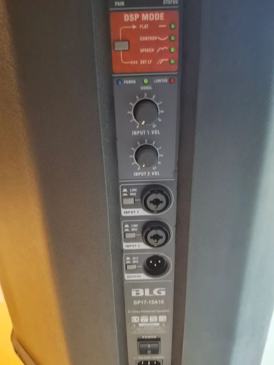 Caixa ativa BLG BP17.  2000W COM BLUETOOTH  - Foto 4