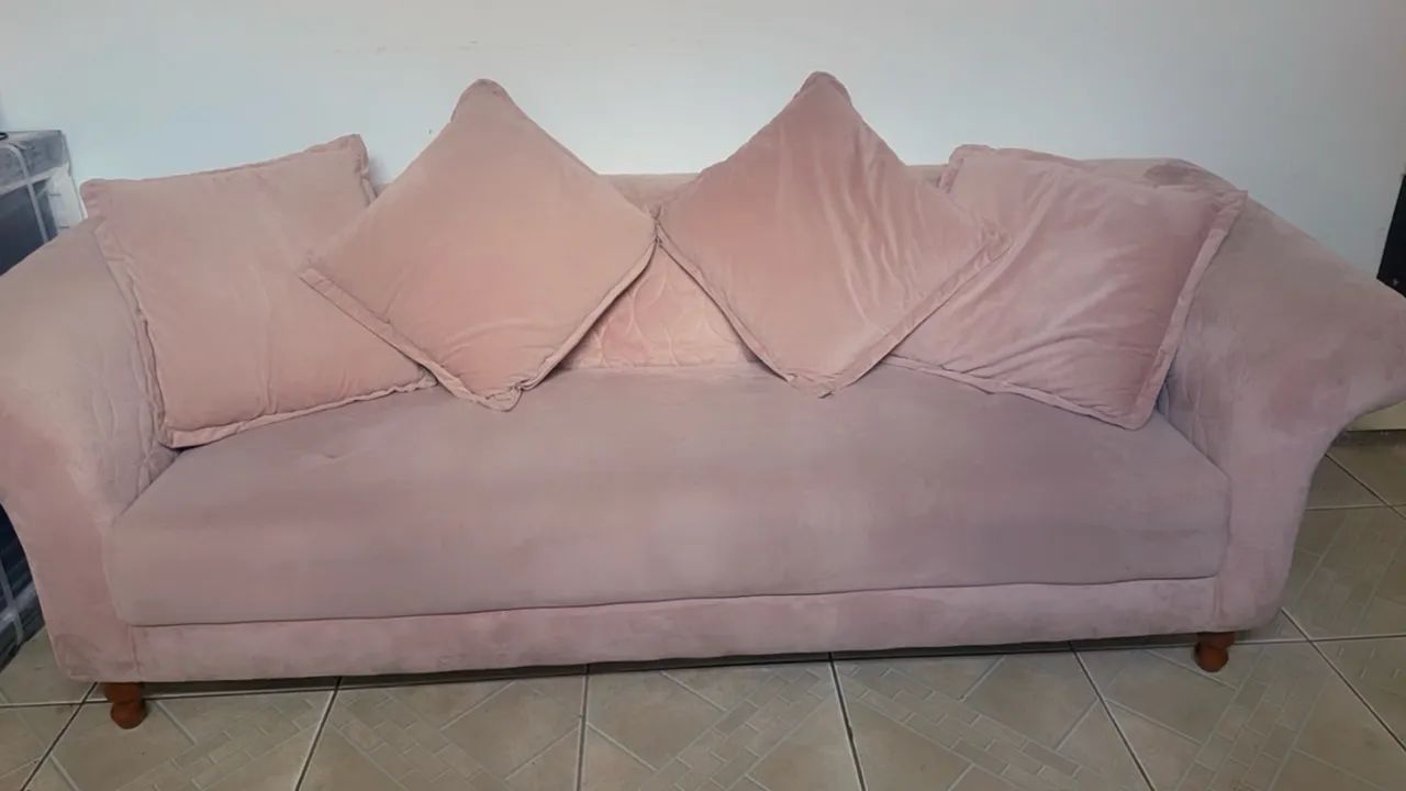 Sofá veludo 