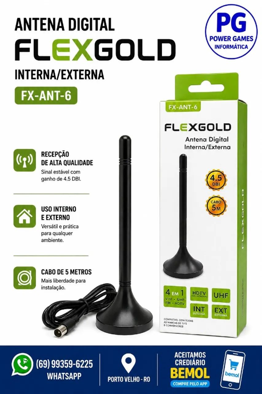 ANTENA DIGITAL 5M