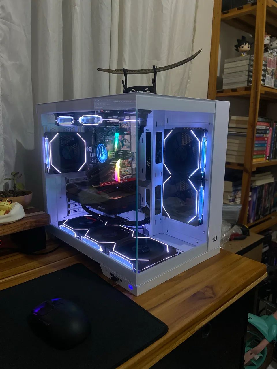 9 Fans Estilo LianLi ARGB (6 normal + 3 reversa) NOVAS - Foto 2