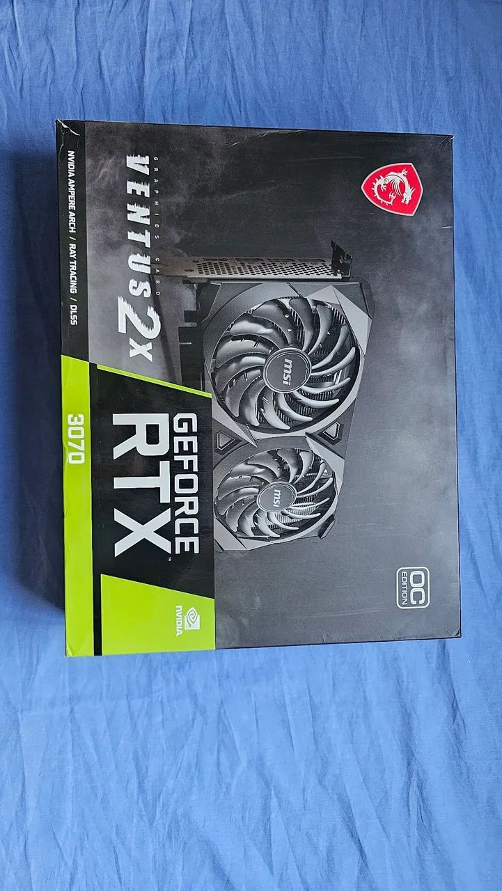 Placa de Vídeo MSI RTX 3070 OC