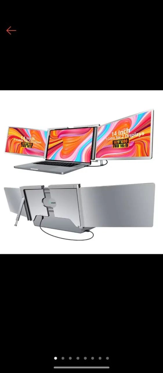 Monitor Duplo para Notebook