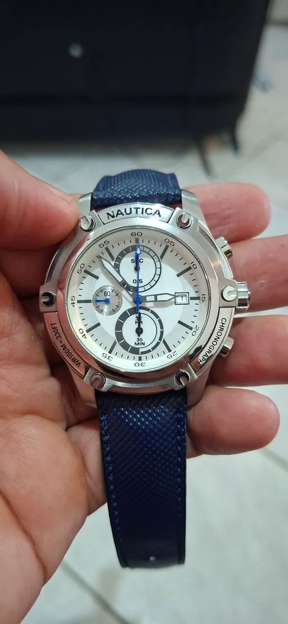 Relógio nautica original vendo olx pay mais entrega para todo Brasil faço envio 