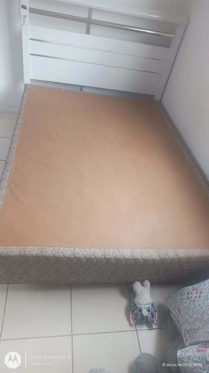 Cama box casal + cabeceira