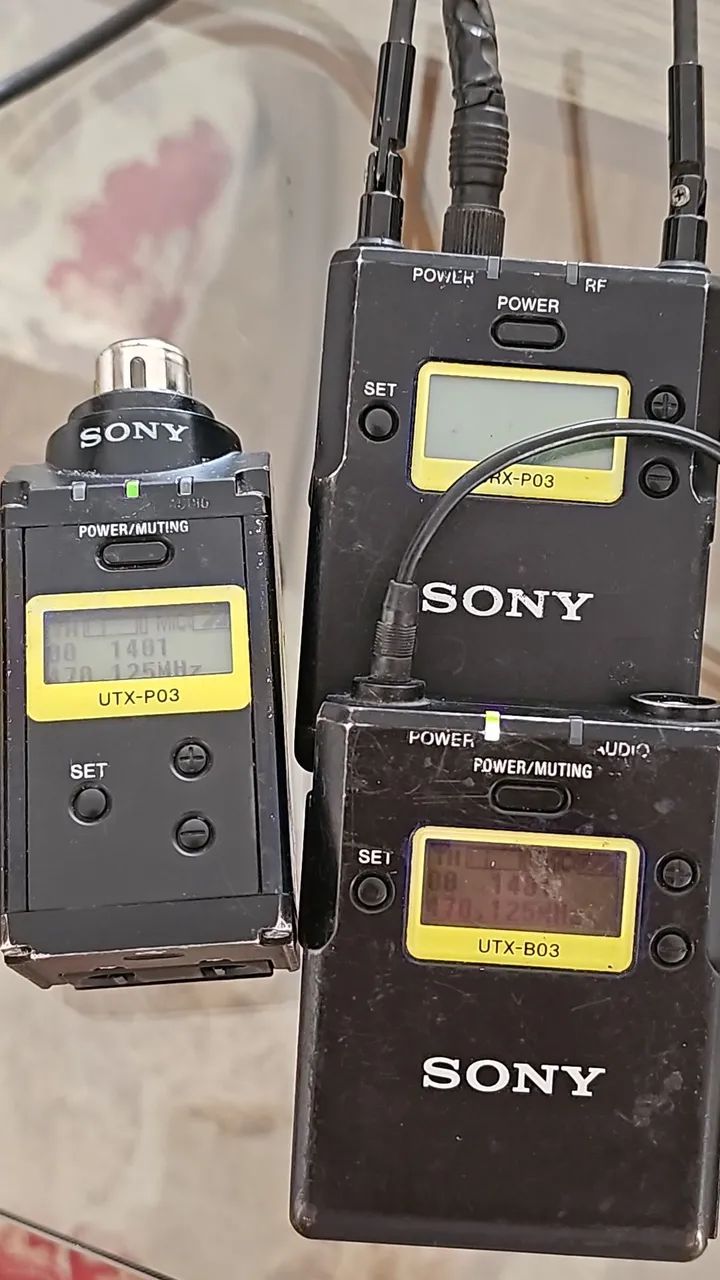 BASE MICROFONE SONY