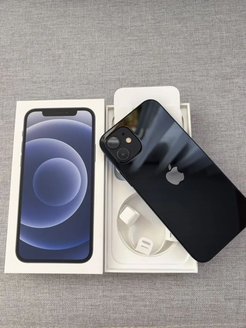 iPhone 12 64GB Preto | Impecável | Caixa + Cabo