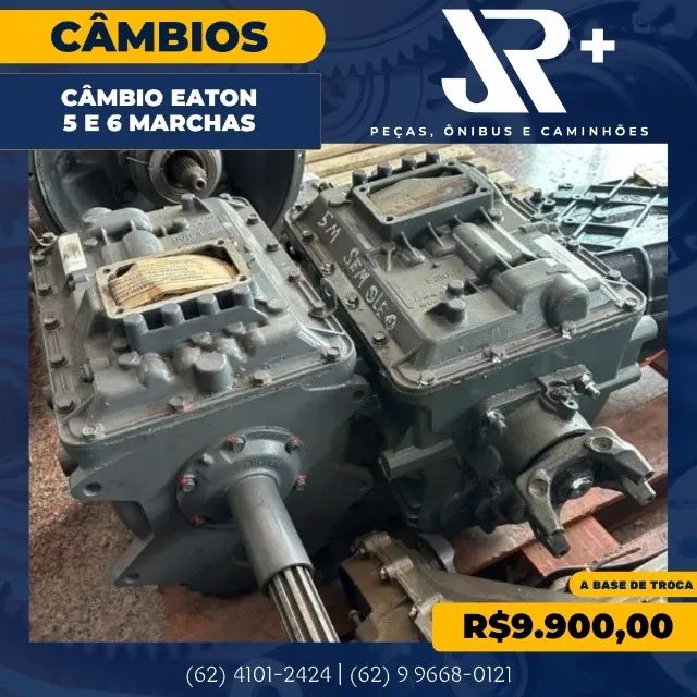 Cambio Eaton 5 Marchas e 6 Marchas
