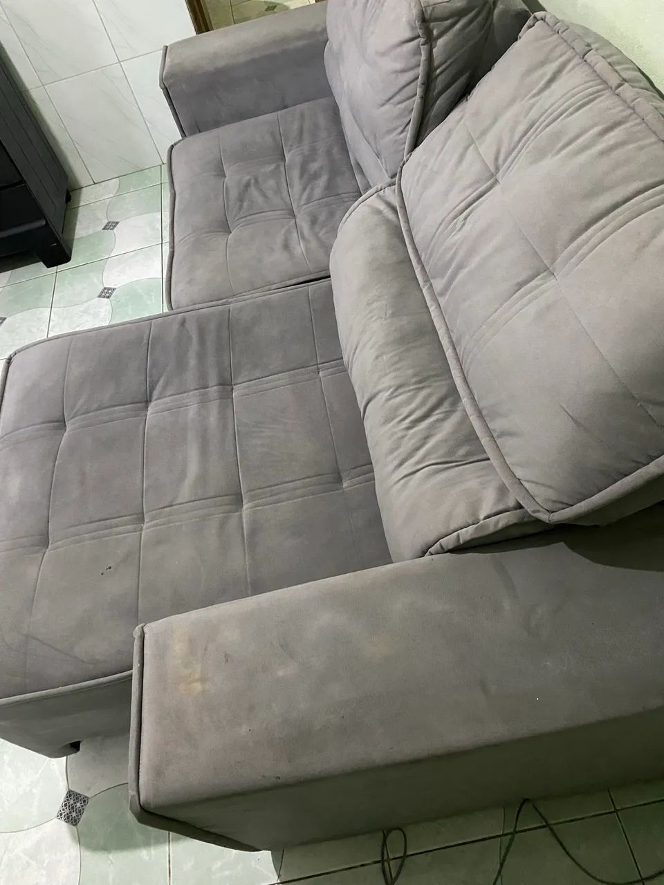 Vende se sofá usado - Foto 2