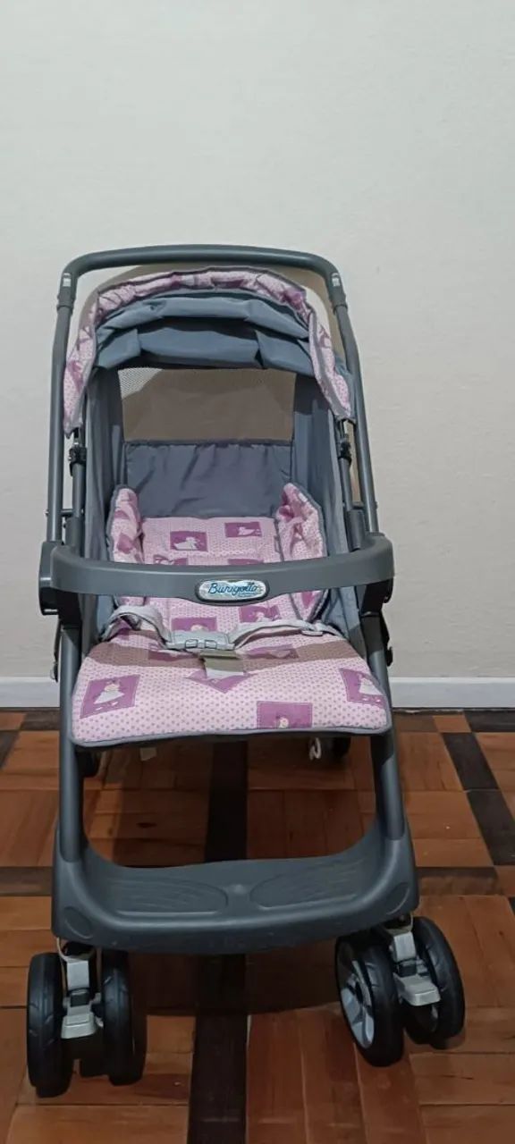 Carrinho de bebê + bebê conforto BURIGOTTO - Foto 4