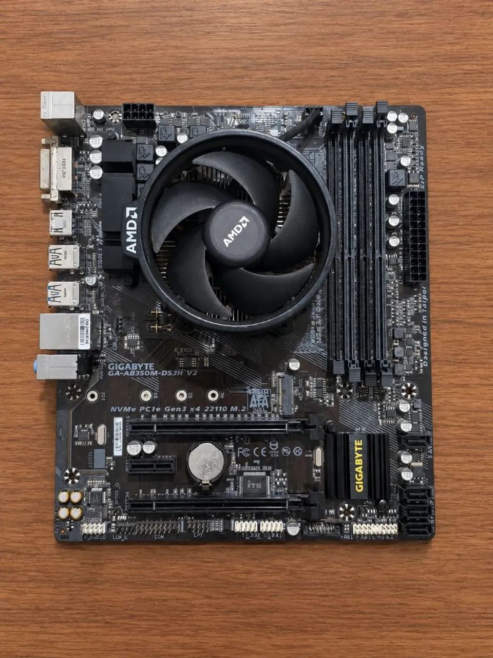 KIT Ryzen 7 2700 + AB350M GIGABYTE