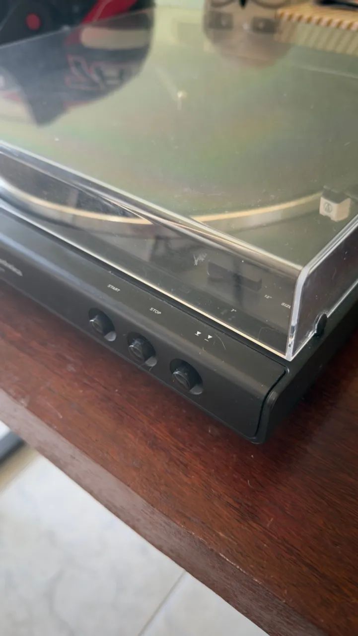 Toca disco vinil Bluetooth - Audio Technica at-lp60xbt - Foto 3
