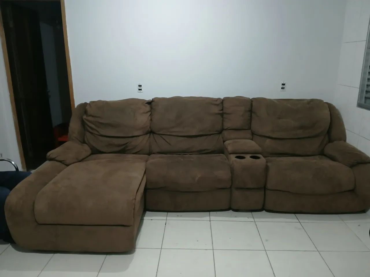 Sofa retratil e reclinável elétrico  - Foto 5