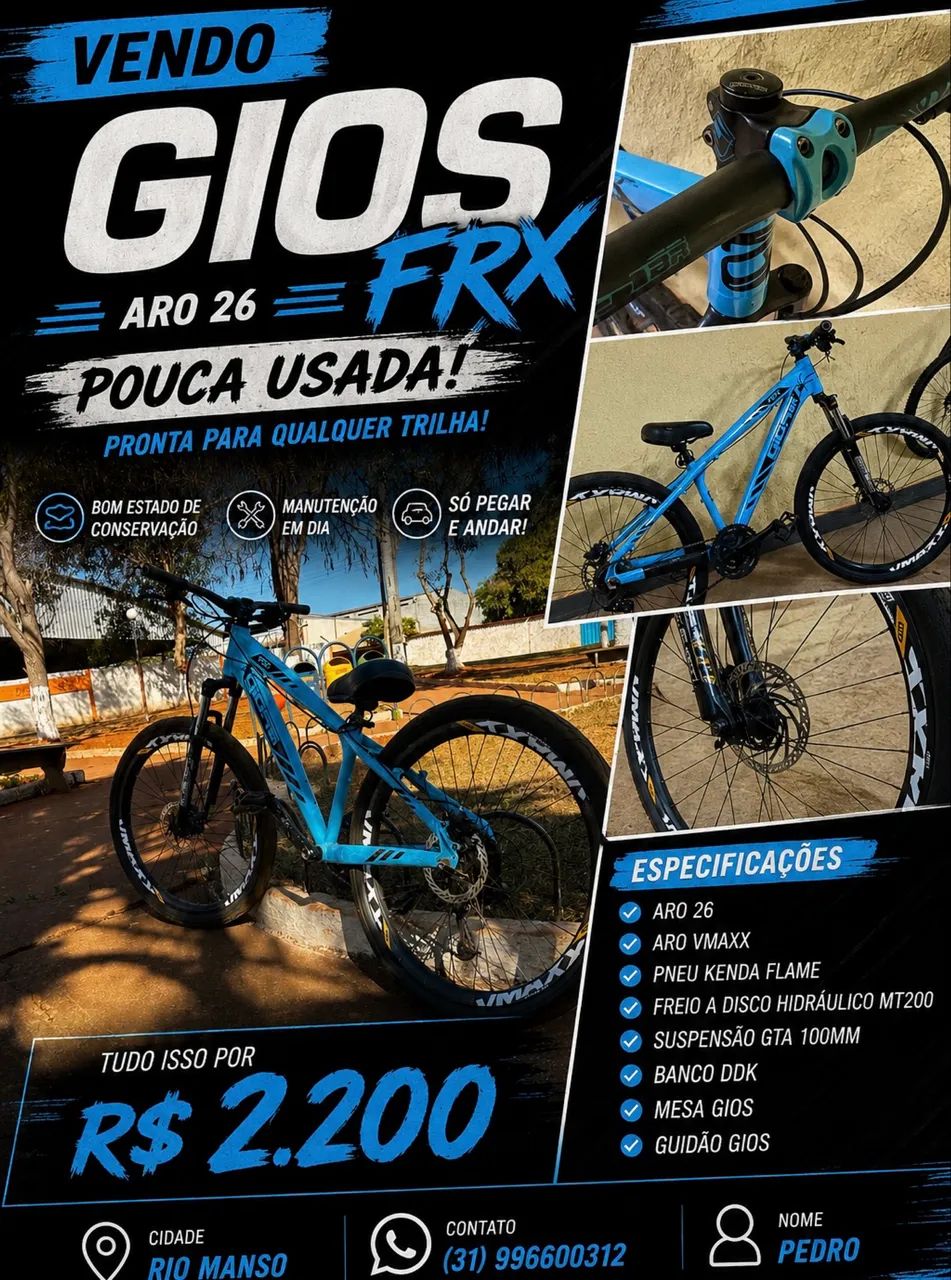 Bicicleta Gios FRX 
