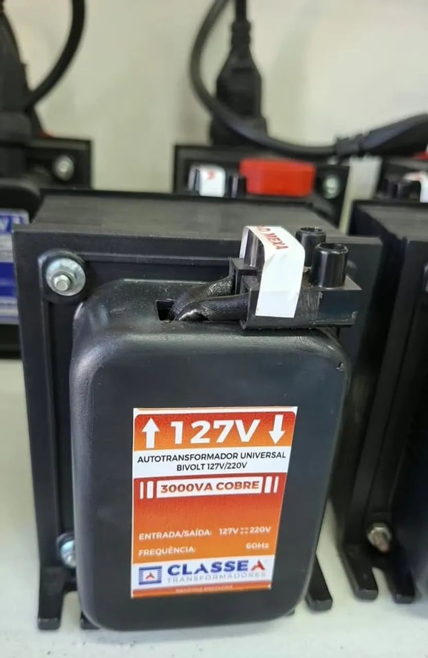 Transformador de 3000va cobre - Entrega gratis