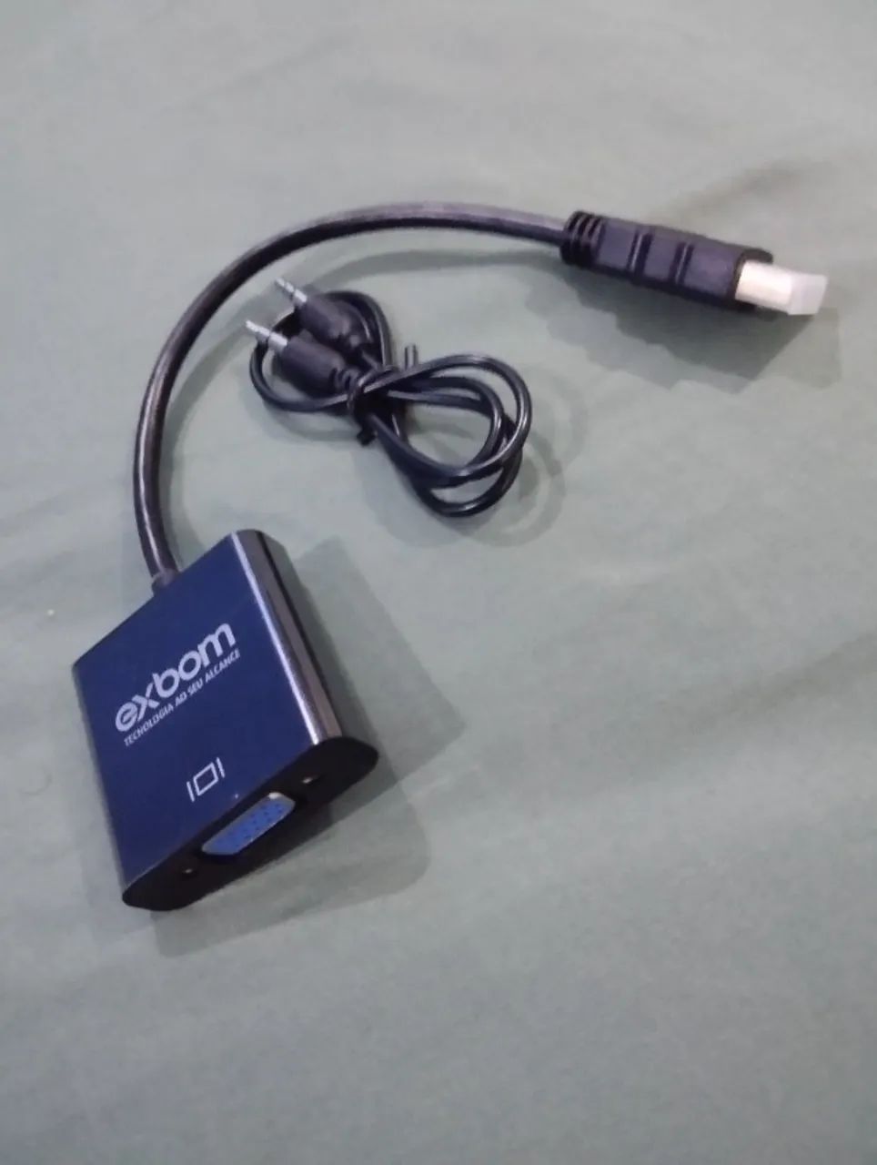 Cabo Adaptador/Conversor HDMI para VGA  - Foto 4
