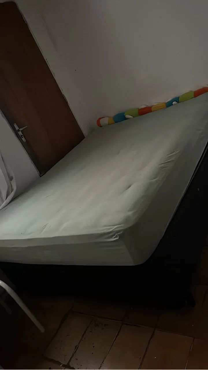 Cama box casal + colchão de molas ensacadas. - Foto 2