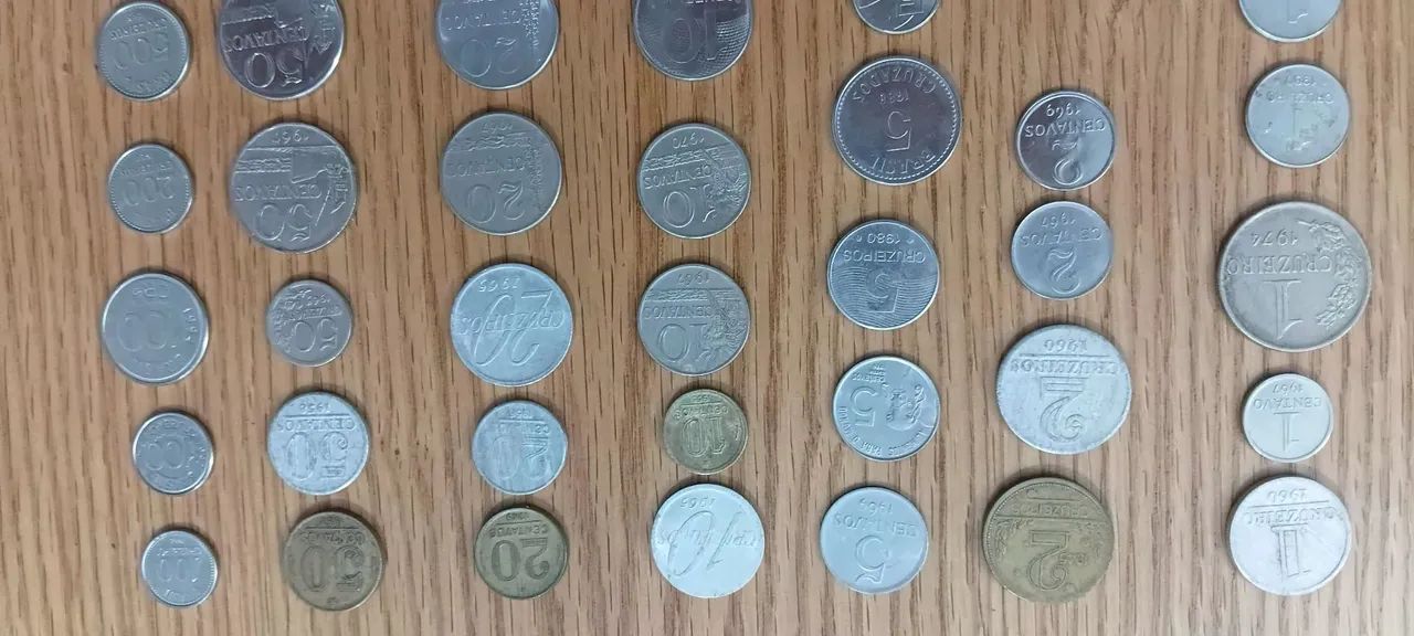Moedas antigas - fora de circulação. - Foto 5