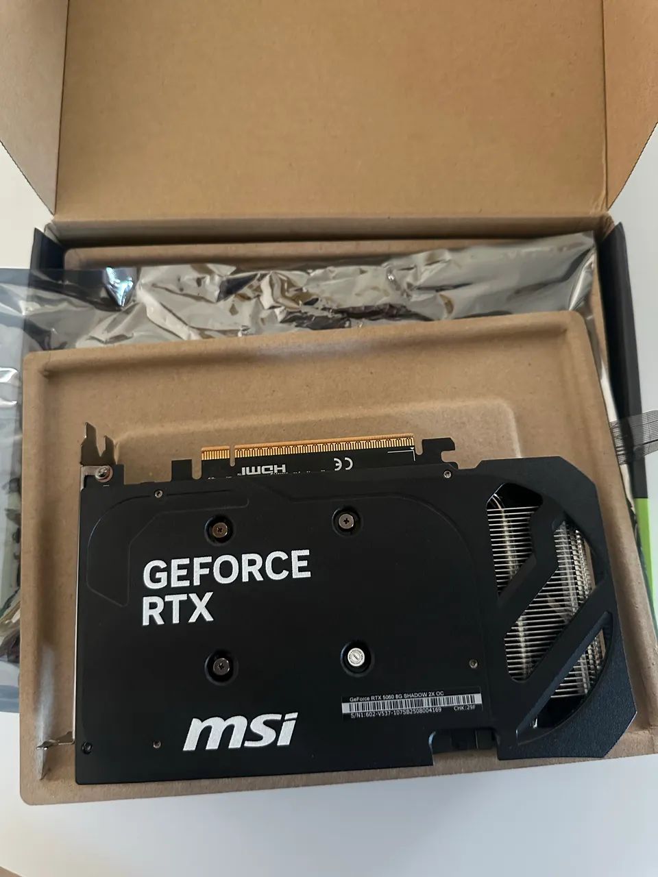 RTX 5060 MSI shadow 2x - Foto 2