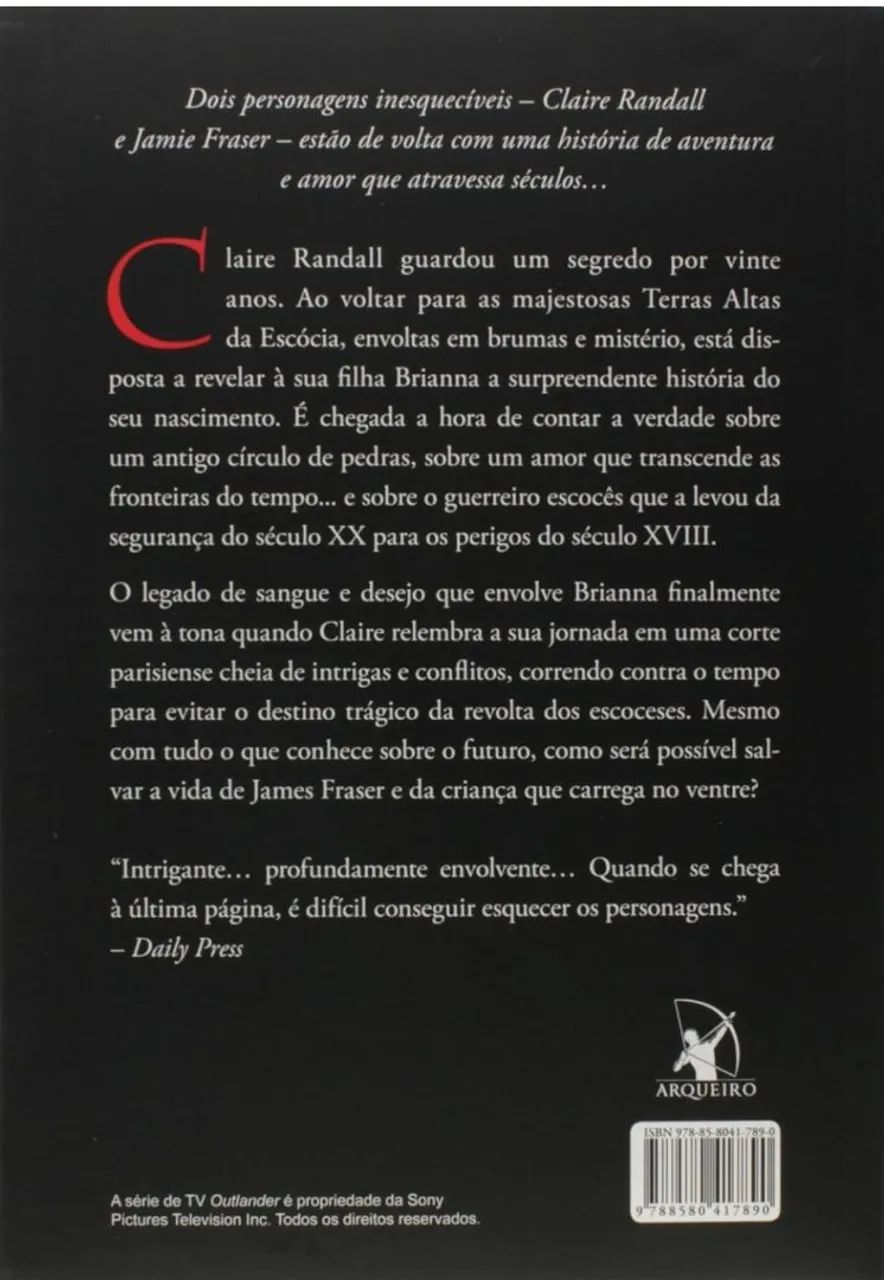 Outlander A libélula no ambar (livro 2)