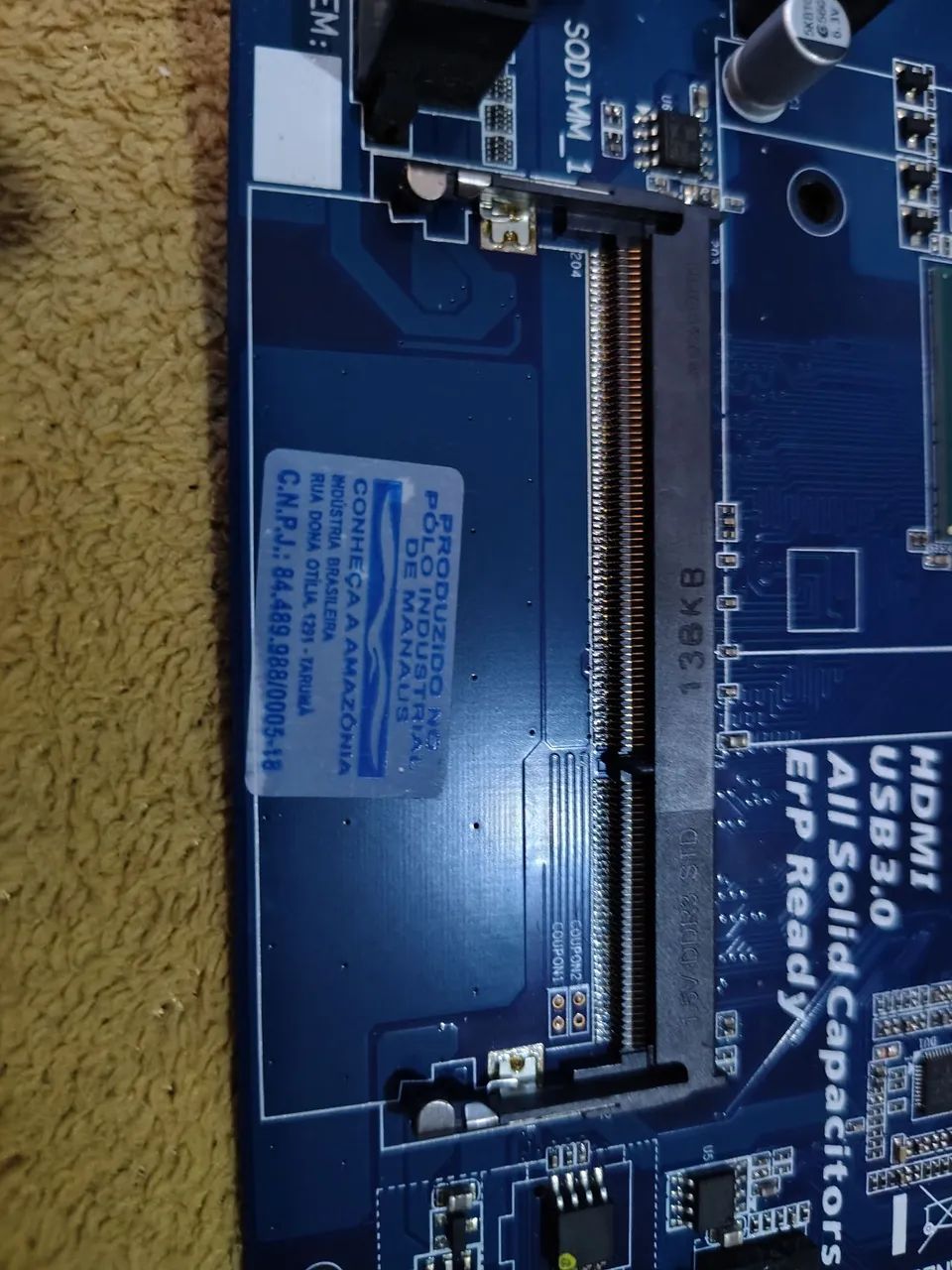 Placa-mãe IPX1800G2 2.0 - Usada, Sem teste - Foto 3