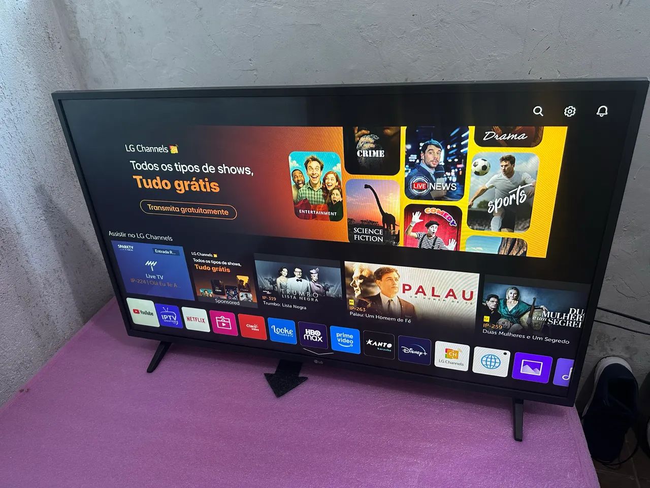 Tv Lg 43 Polegadas Vendo smart Tv LG 43 polegadas 4k - TVs - Fazenda Grande do Retiro ...