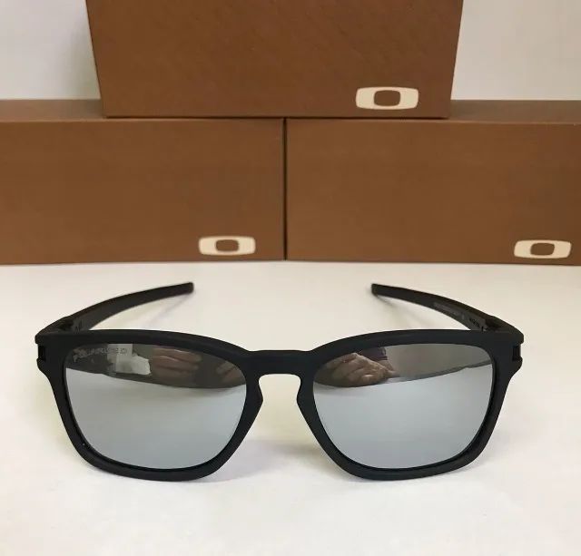 óculos de sol oakley latch squared shark lentes polarizadas