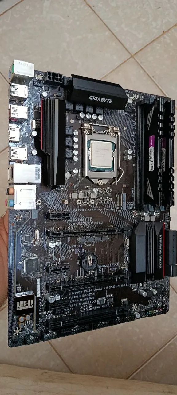 kit placa mãe + memoria + cpu