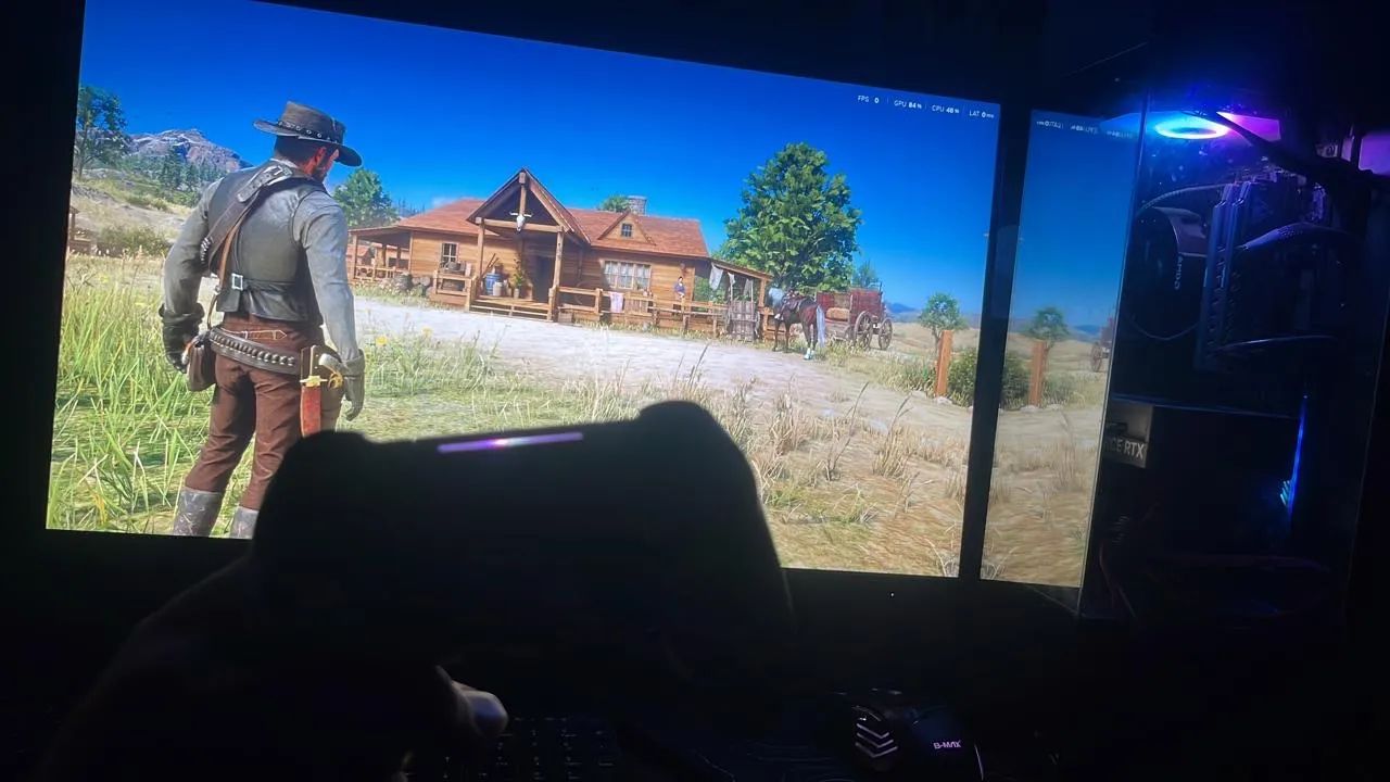 Setup gamer completo  - aceito propostas - Foto 2